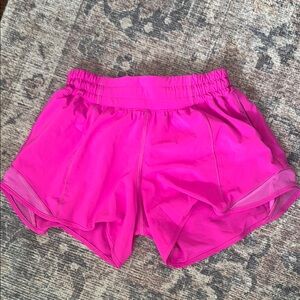 Lululemon Athletica Pink Athletic Shorts Lightweight Flowy Design